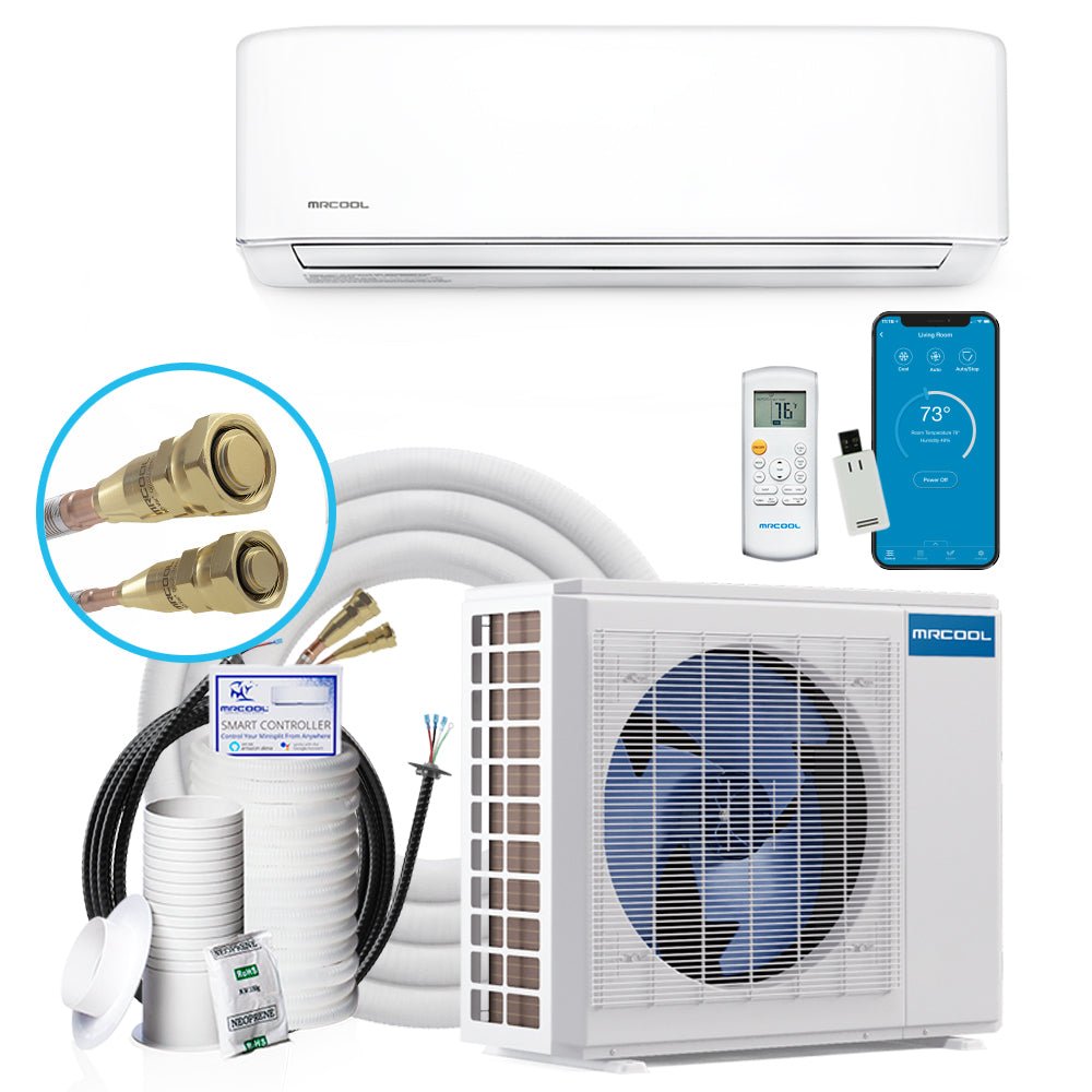 MRCOOL | DIY 36K 36,000 BTU 18 SEER 4th Gen Ductless Mini Split Air Conditioner and Heat Pump 230V | DIY-36-HP-WM-230C25