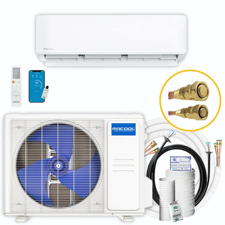 MRCOOL | DIY 36K 36,000 BTU 18 SEER 4th Gen Ductless Mini Split Air Conditioner and Heat Pump 230V | DIY-36-HP-WM-230C25