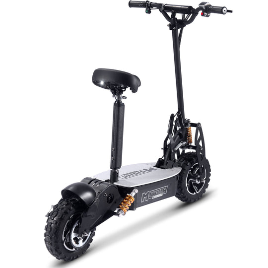 MotoTec 2000w 48v Electric Scooter Black - Image 6