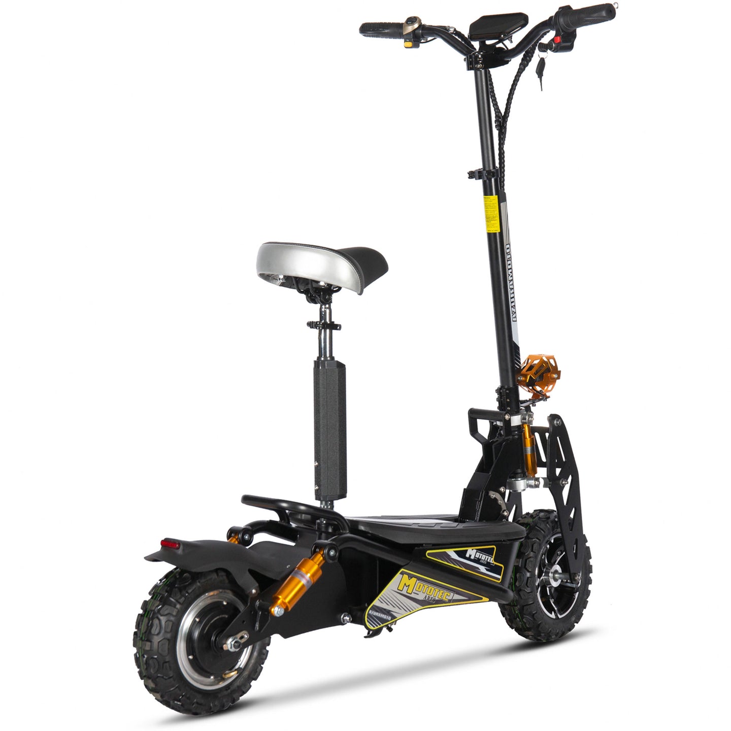 MotoTec Ares 48v 1600w Electric Scooter - Image 5