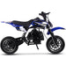MotoTec Alien 50cc 2-Stroke Kids Dirt Bike Blue - Image 2