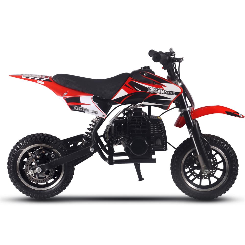 MotoTec Alien 50cc 2-Stroke Kids Dirt Bike Red - Image 2