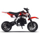 MotoTec Alien 50cc 2-Stroke Kids Dirt Bike Red - Image 2