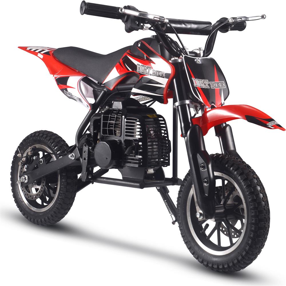 MotoTec Alien 50cc 2-Stroke Kids Dirt Bike Red - Image 6
