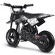 MotoTec Supermoto 50cc 2-Stroke Kids Dirt Bike Black - Image 4