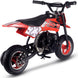 MotoTec Supermoto 50cc 2-Stroke Kids Dirt Bike Red - Image 3