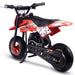 MotoTec Supermoto 50cc 2-Stroke Kids Dirt Bike Red - Image 4