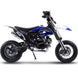 MotoTec Hooligan 60cc 4-Stroke Gas Dirt Bike Black - Image 2