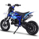 MotoTec Hooligan 60cc 4-Stroke Gas Dirt Bike Blue - Image 4
