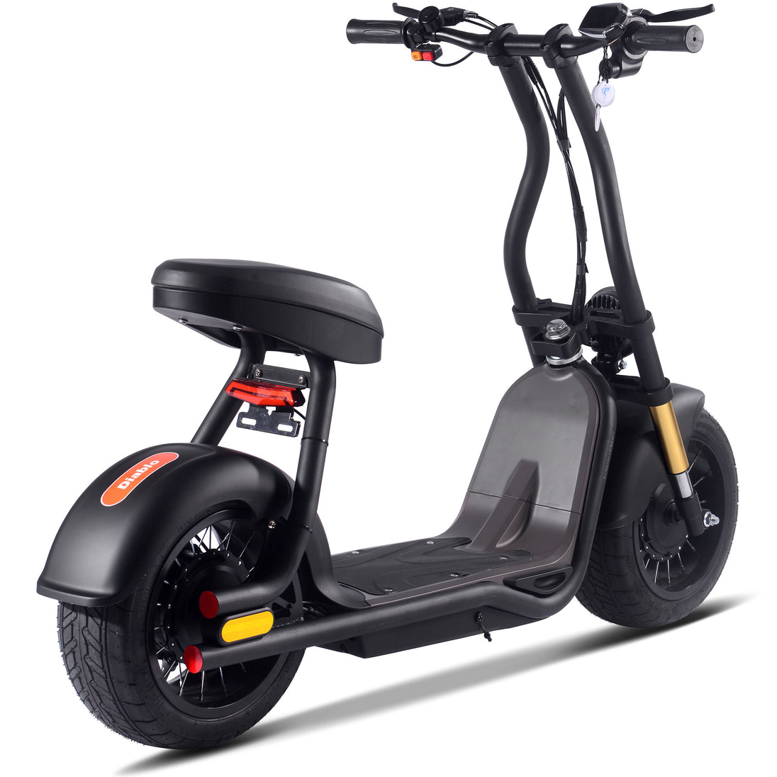 MotoTec Diablo 48v 1000w Lithium Electric Scooter - Image 5
