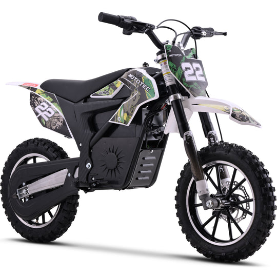 MotoTec | 36v 790w Demon Electric Dirt Bike Lithium Green