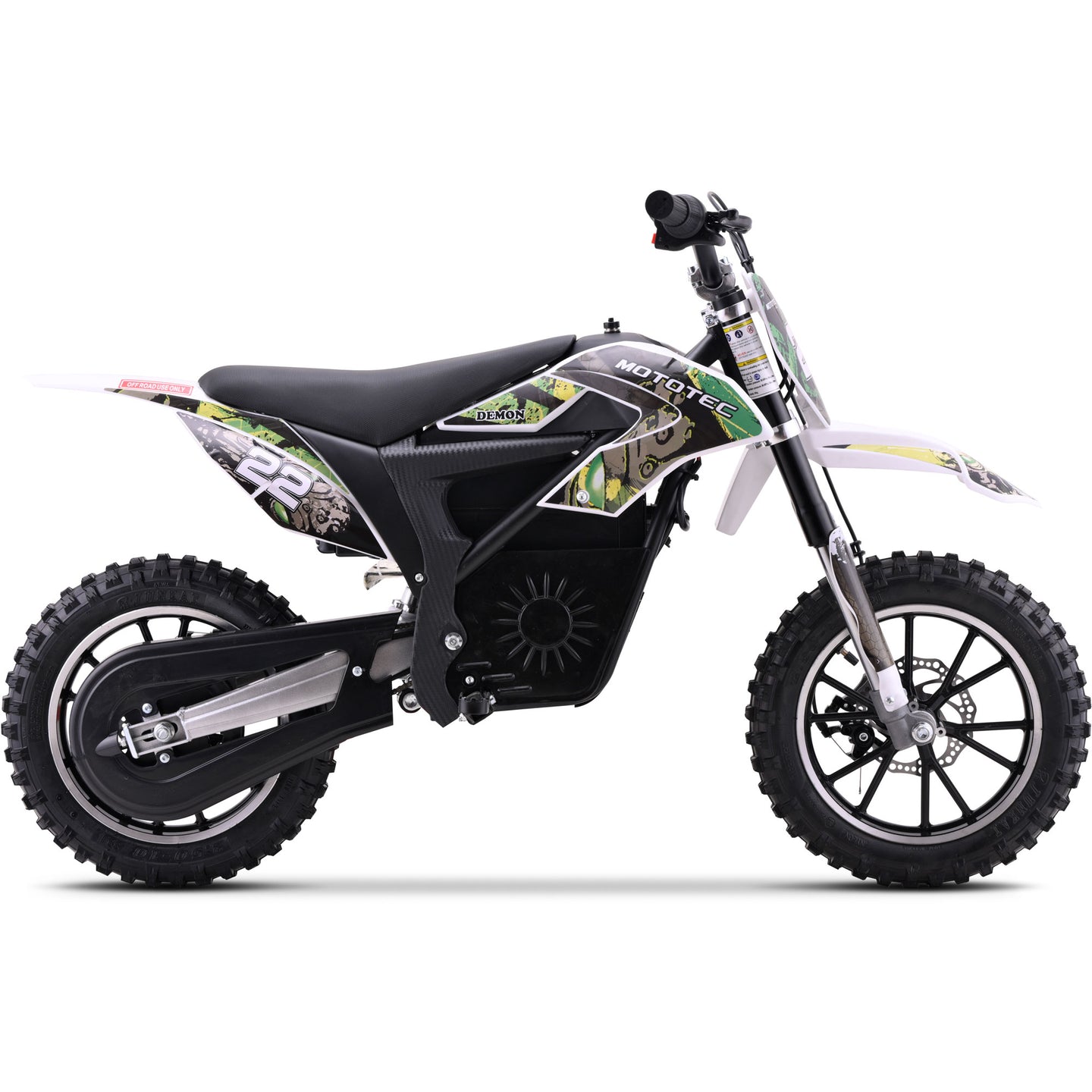 MotoTec | 36v 790w Demon Electric Dirt Bike Lithium
