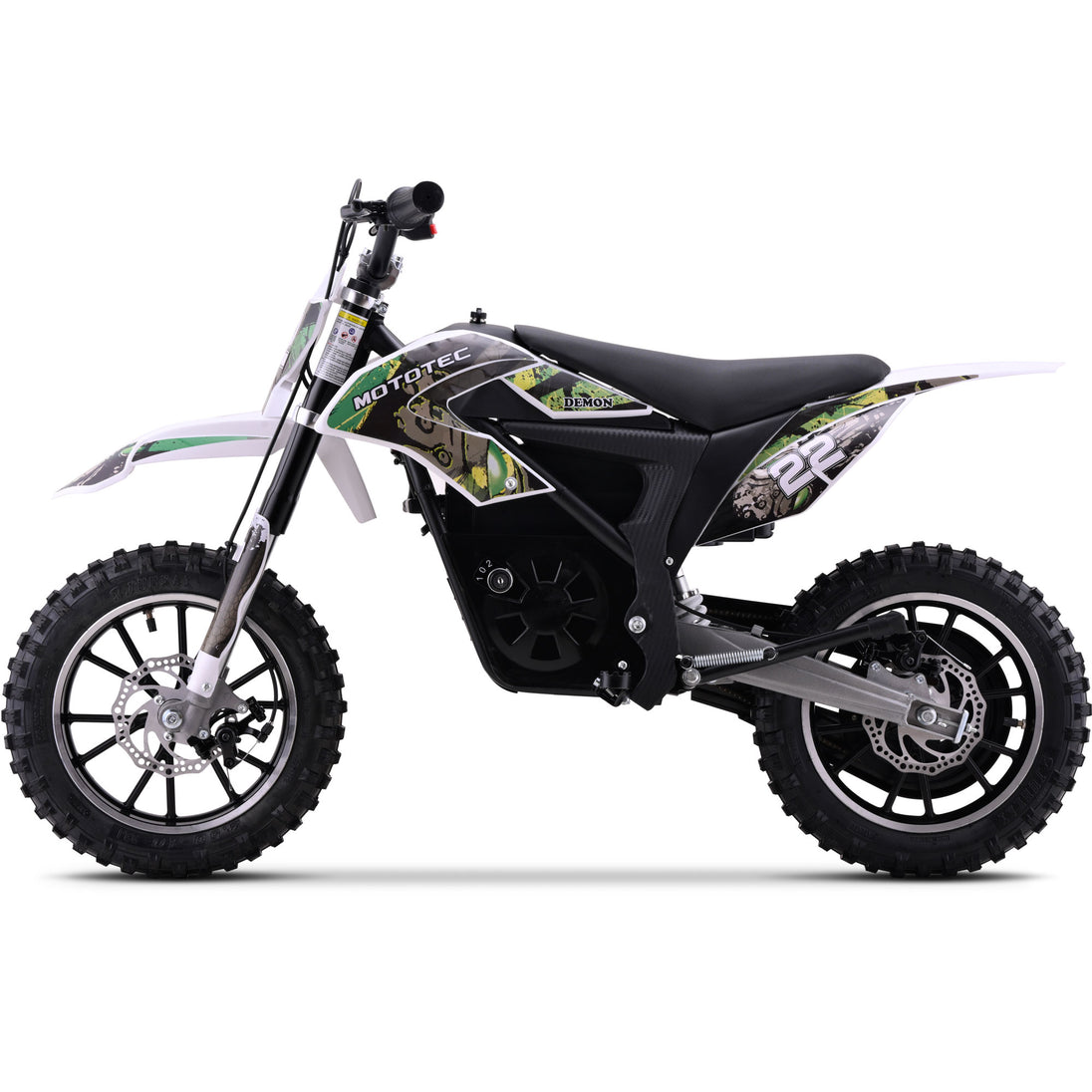 MotoTec | 36v 790w Demon Electric Dirt Bike Lithium