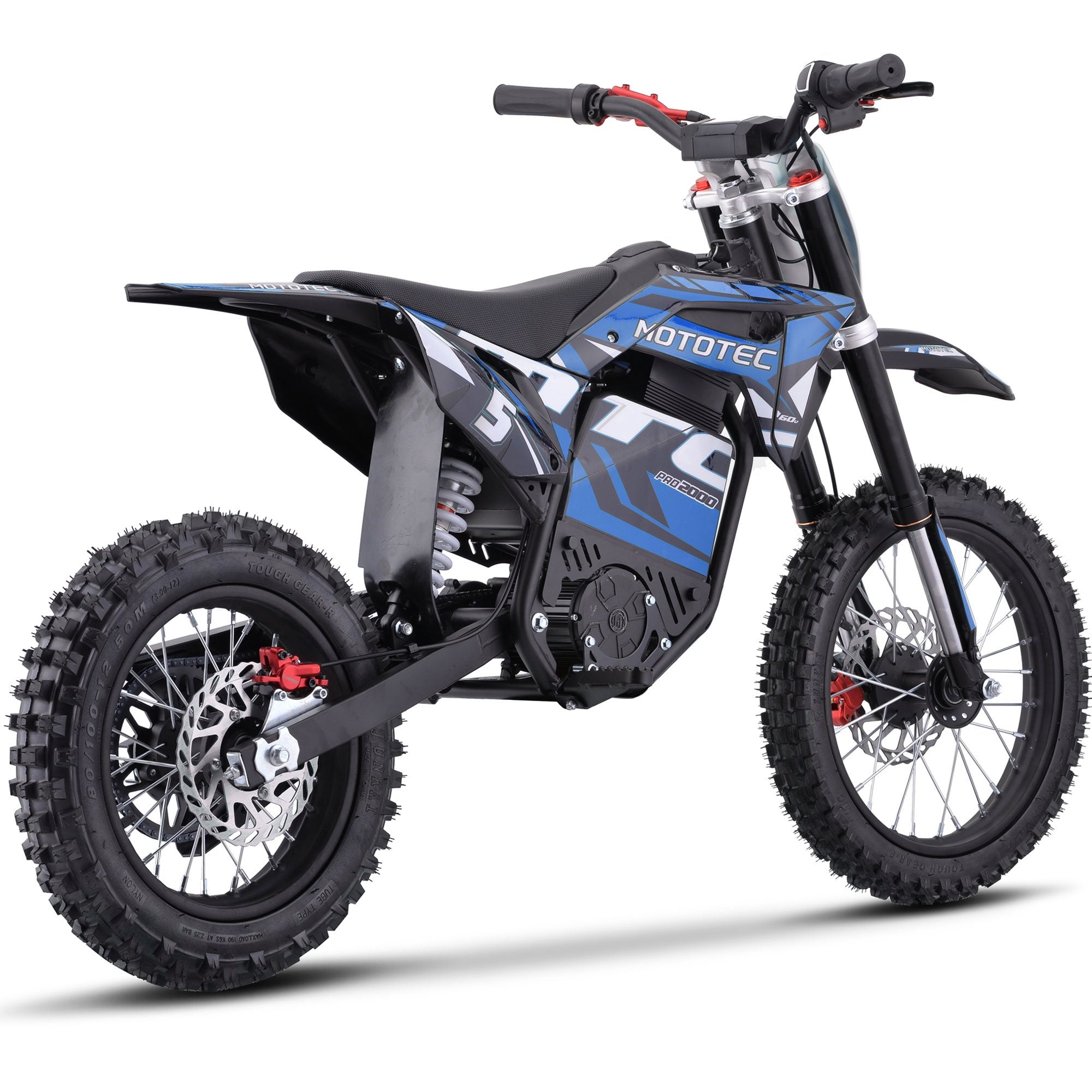 MotoTec | Pro 60V/15.6Ah 2000W Lithium Electric Dirt Bike