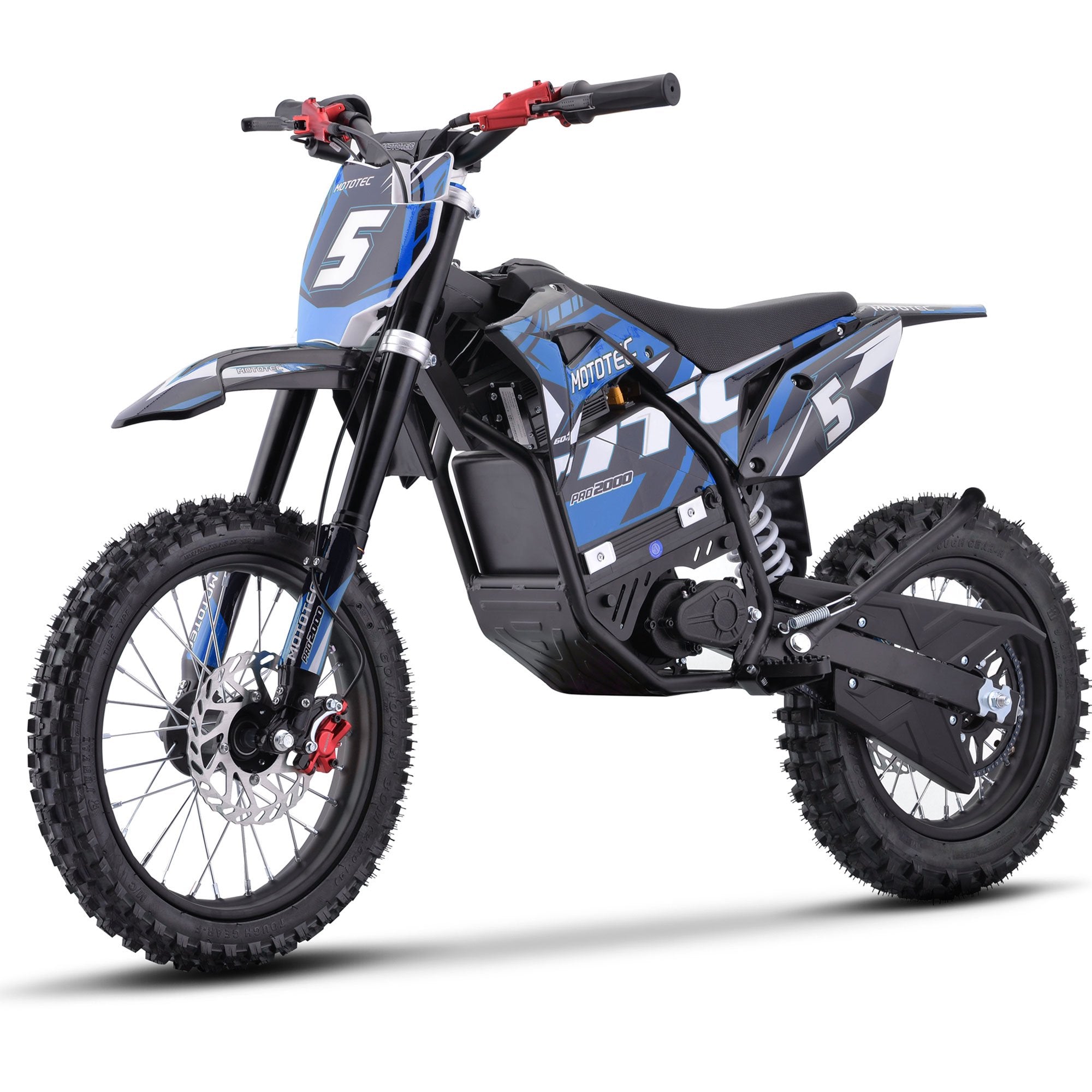MotoTec | Pro 60V/15.6Ah 2000W Lithium Electric Dirt Bike