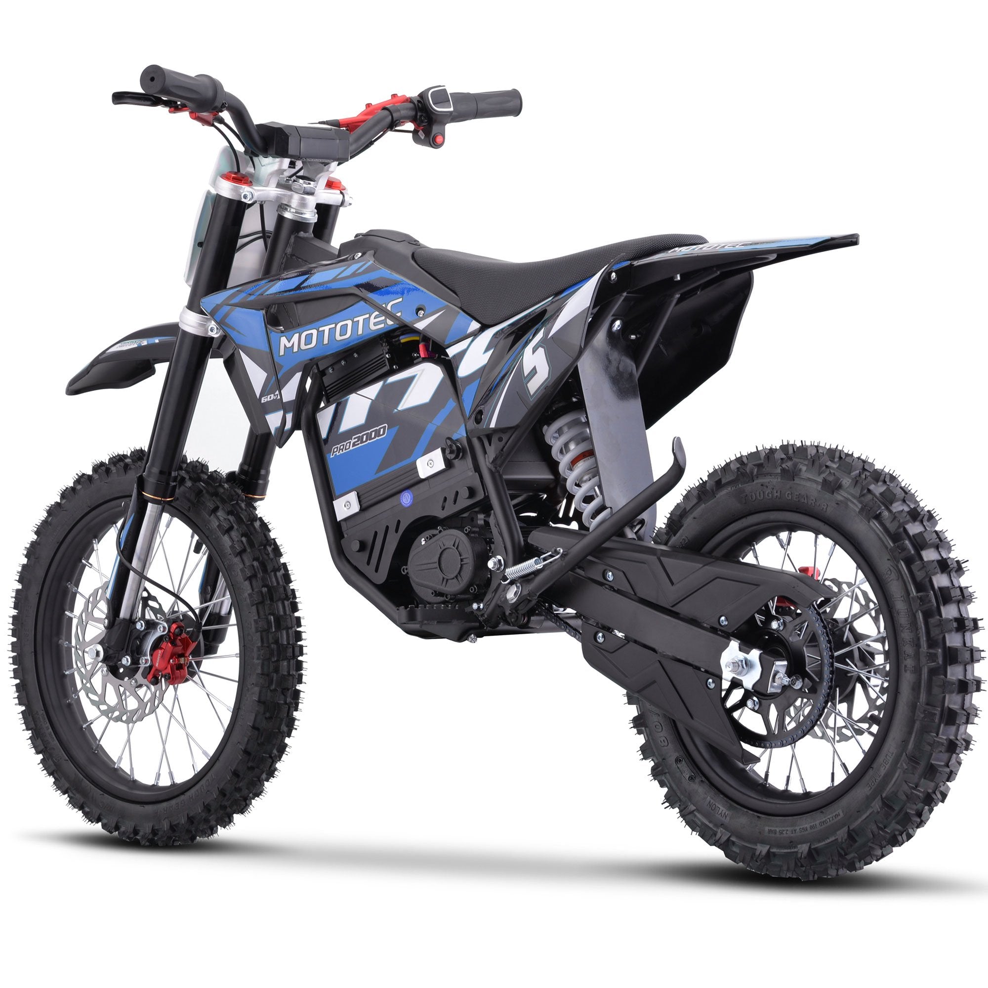 MotoTec | Pro 60V/15.6Ah 2000W Lithium Electric Dirt Bike