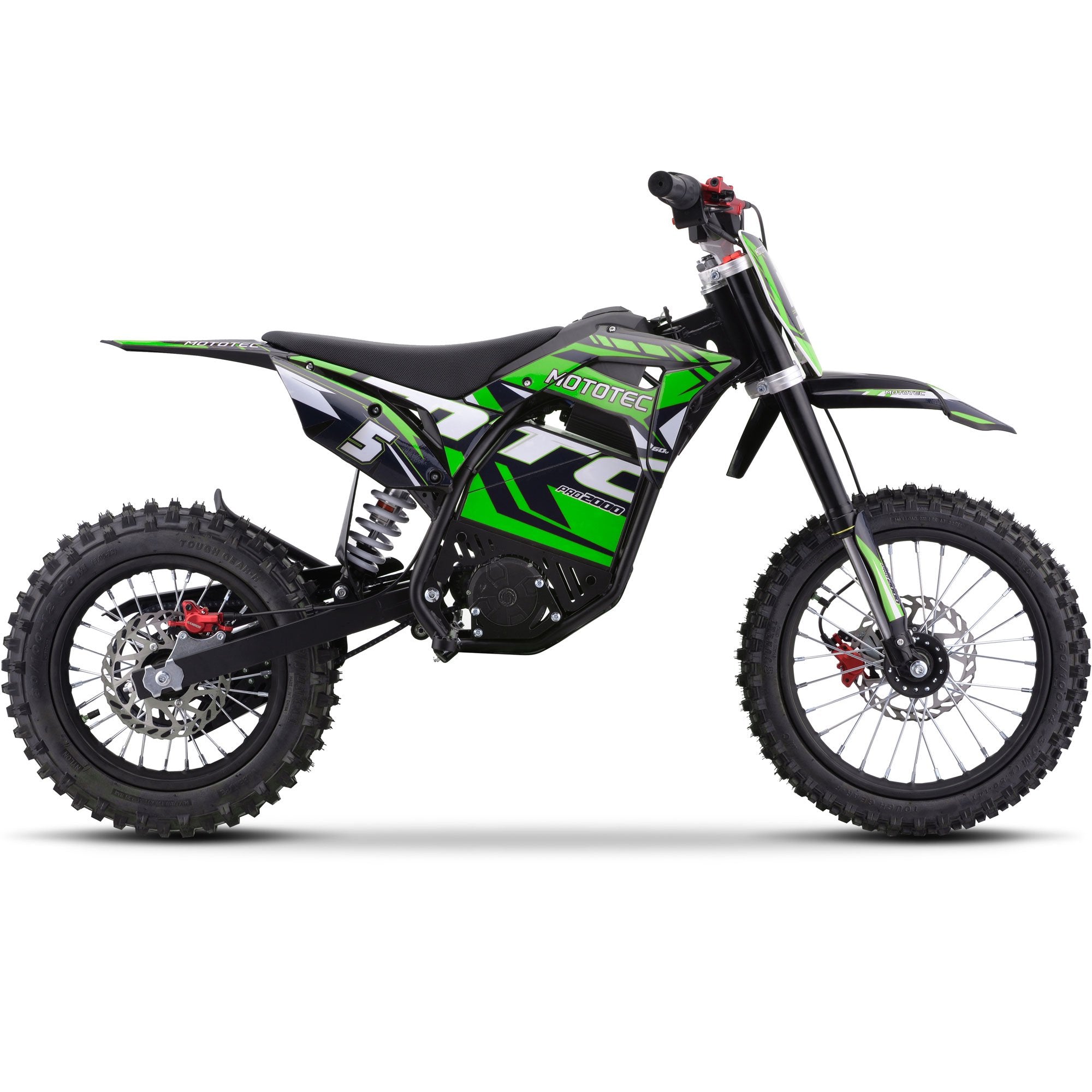 MotoTec | Pro 60V/15.6Ah 2000W Lithium Electric Dirt Bike