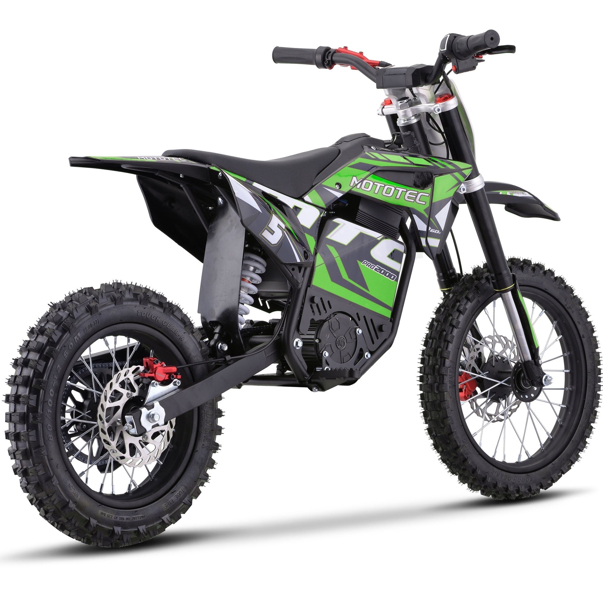 MotoTec | Pro 60V/15.6Ah 2000W Lithium Electric Dirt Bike