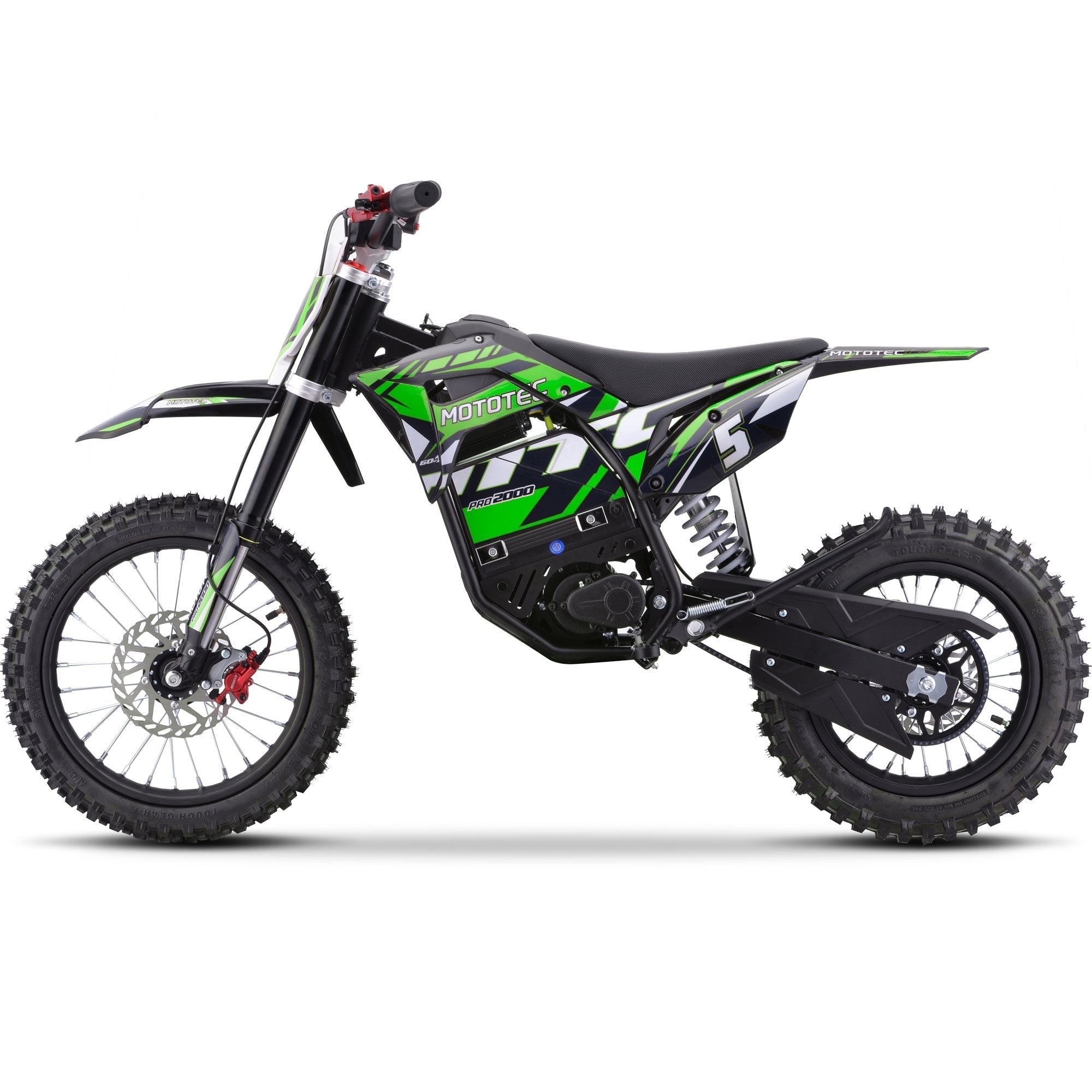 MotoTec | Pro 60V/15.6Ah 2000W Lithium Electric Dirt Bike