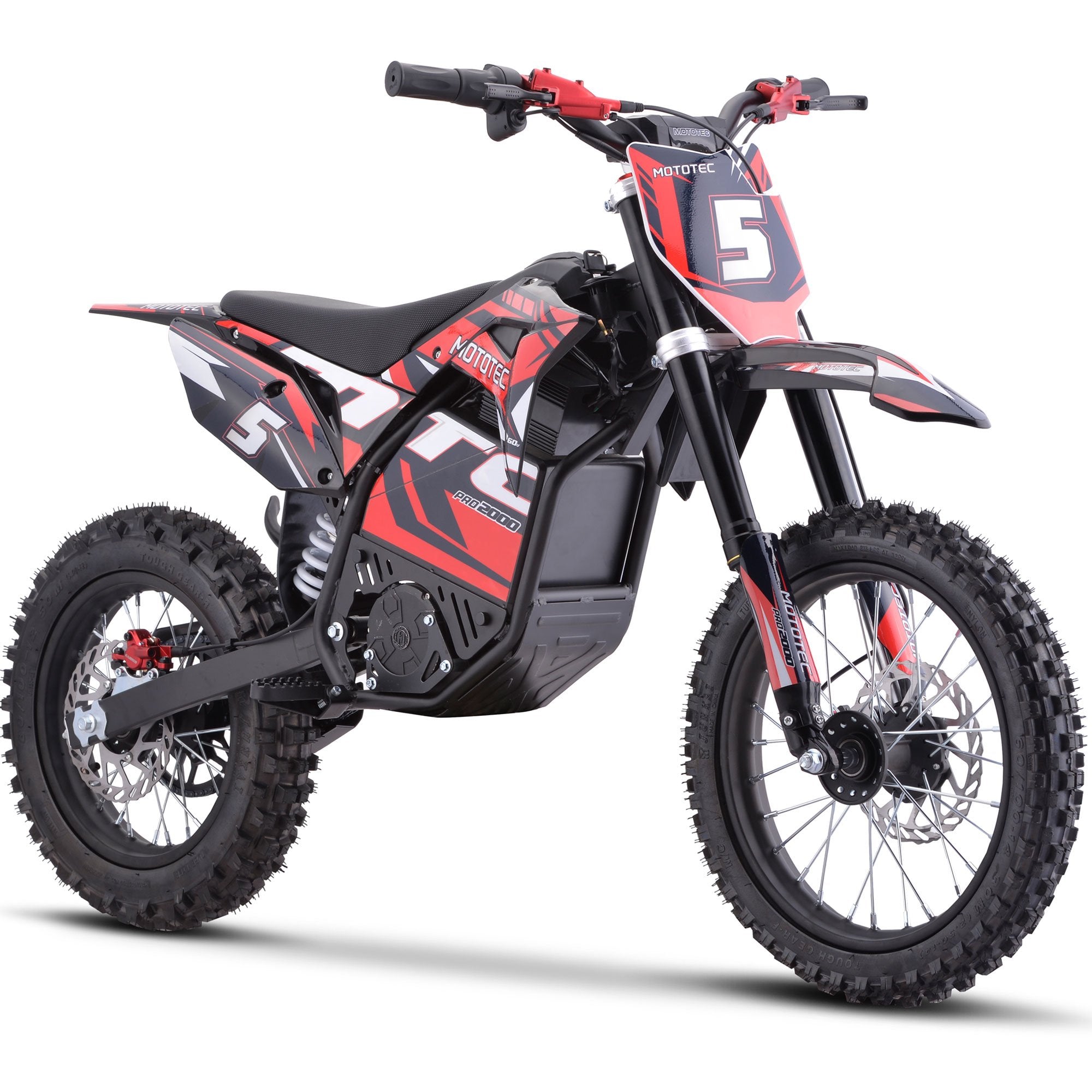 MotoTec | Pro 60V/15.6Ah 2000W Lithium Electric Dirt Bike