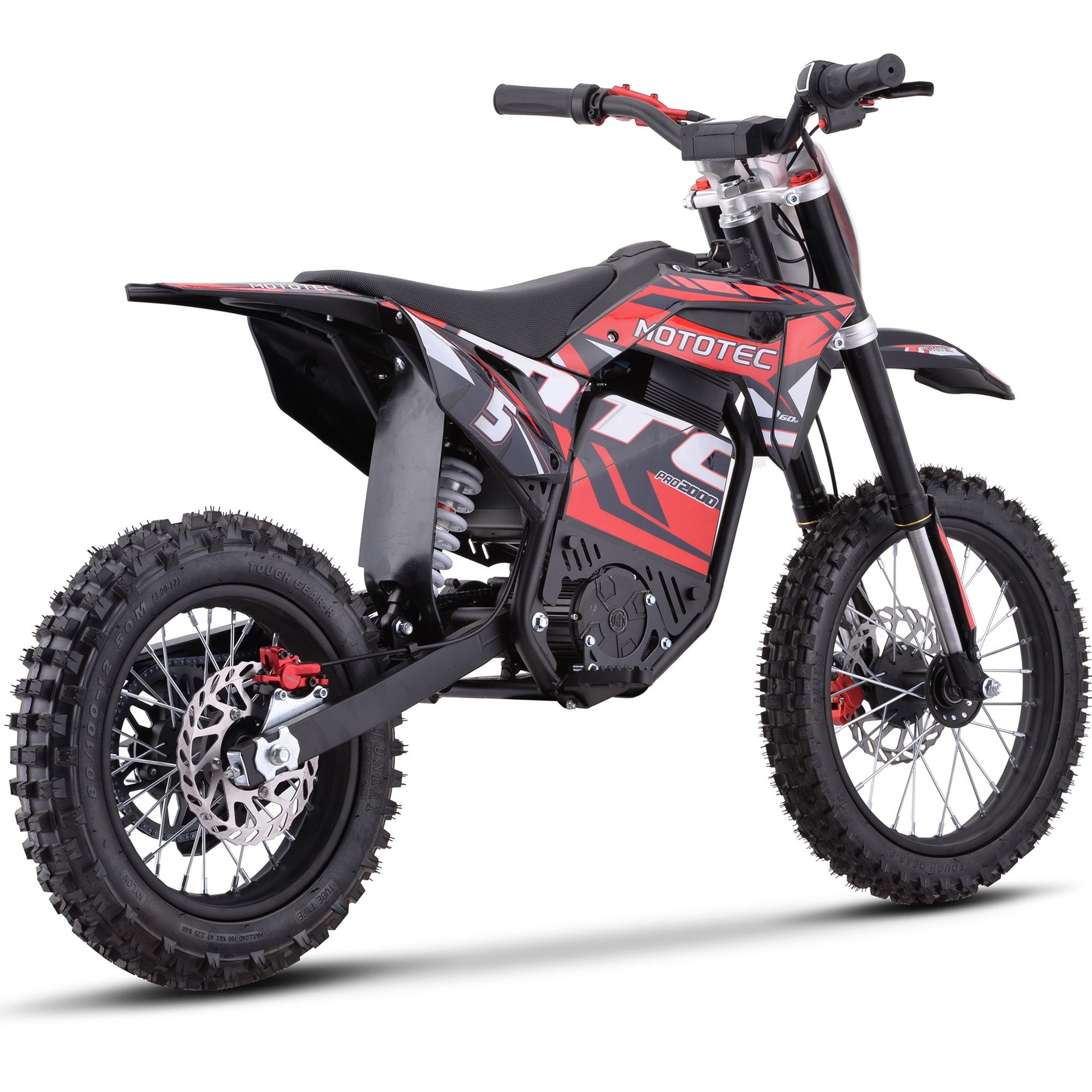 MotoTec | Pro 60V/15.6Ah 2000W Lithium Electric Dirt Bike