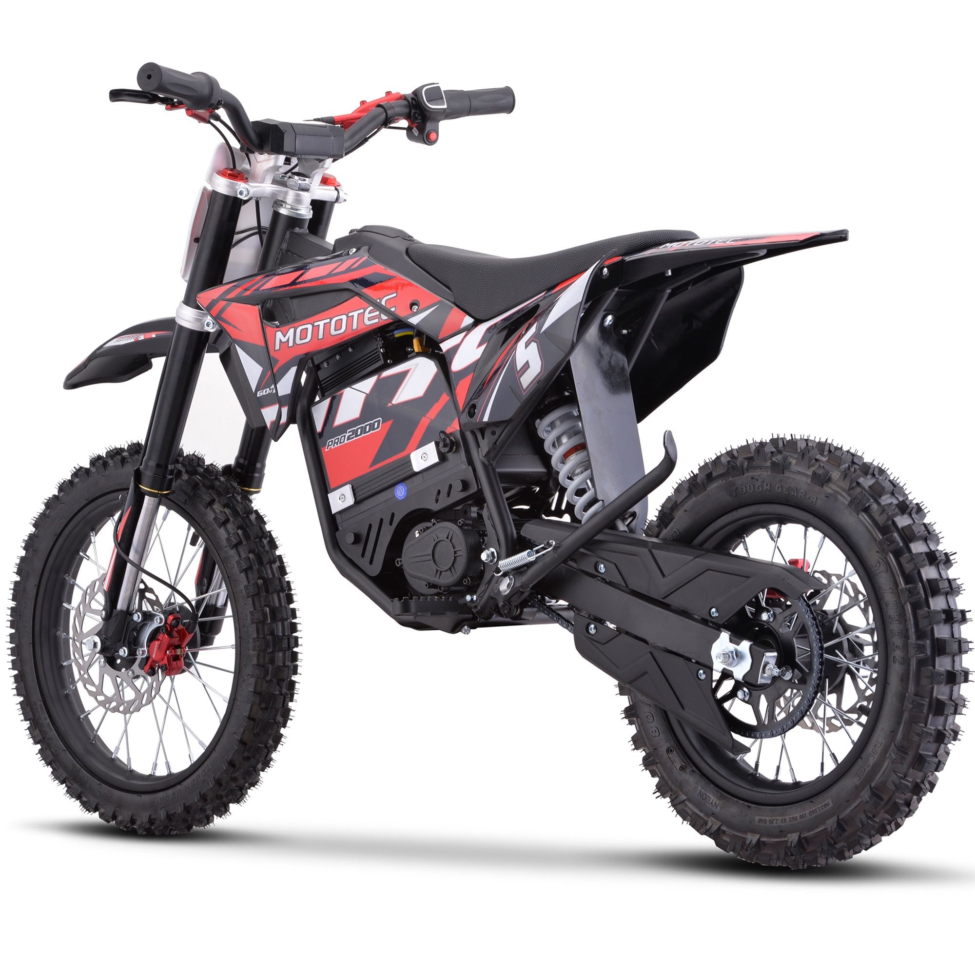 MotoTec | Pro 60V/15.6Ah 2000W Lithium Electric Dirt Bike