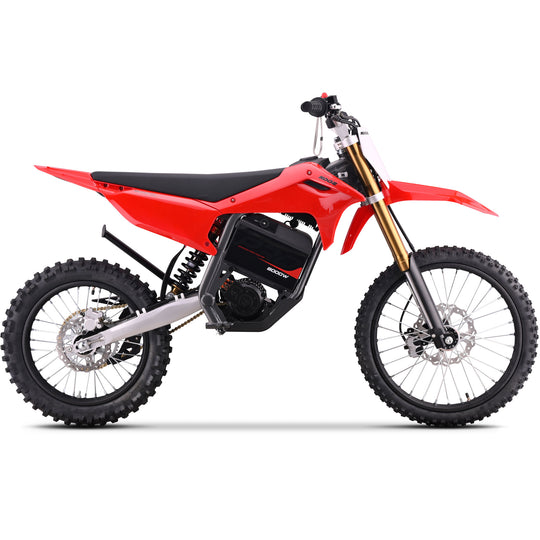 MotoTec | 72v 8000w Pro Electric Dirt Bike 19/16 Lithium
