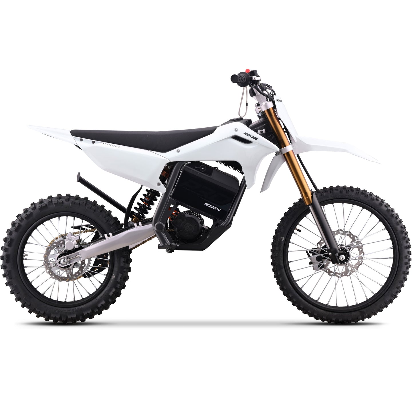 MotoTec | 72v 8000w Pro Electric Dirt Bike 19/16 Lithium