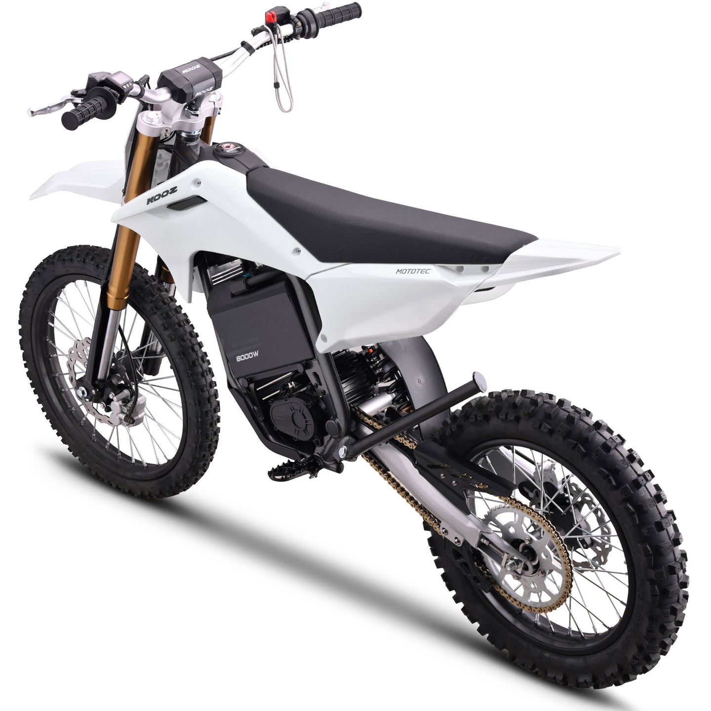 MotoTec | 72v 8000w Pro Electric Dirt Bike 19/16 Lithium