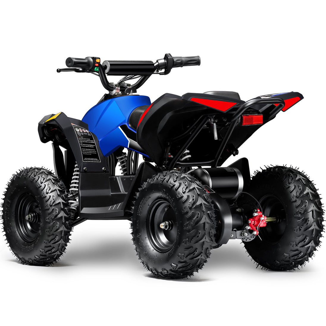 MotoTec E-Bully 36v 1000w ATV Blue - Image 4