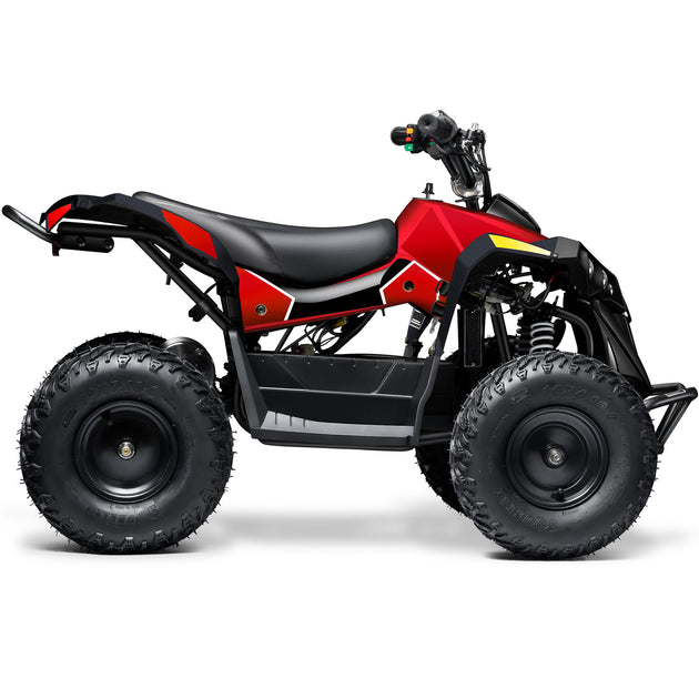 MotoTec E-Bully 36v 1000w ATV Red - Image 2