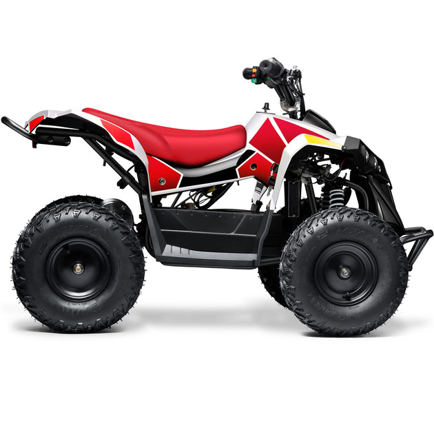 MotoTec E-Bully 36v 1000w ATV White - Image 2