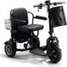MotoTec Folding Mobility Electric Trike 48v 1000w Dual Motor Lithium Black - Image 2