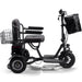 MotoTec Folding Mobility Electric Trike 48v 1000w Dual Motor Lithium Black - Image 6