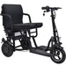 MotoTec Folding Mobility Electric Trike 48v 700w Dual Motor Lithium Black - Image 2