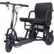 MotoTec Folding Mobility Electric Trike 48v 700w Dual Motor Lithium Black - Image 5