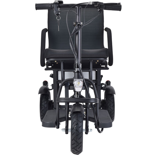 MotoTec Folding Mobility Electric Trike 48v 700w Dual Motor Lithium Black - Image 4