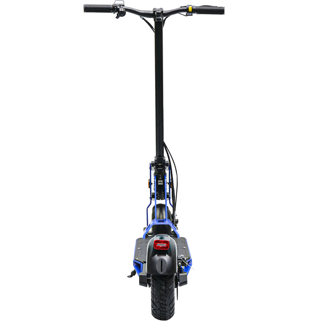 MotoTec Free Ride 48v 600w Lithium Electric Scooter Blue - Image 4