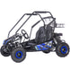 MotoTec Mud Monster XL 212cc 2 Seat Go Kart Full Suspension Blue - Image 3