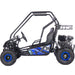 MotoTec Mud Monster XL 212cc 2 Seat Go Kart Full Suspension Blue - Image 4