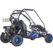 MotoTec Mud Monster XL 212cc 2 Seat Go Kart Full Suspension Blue - Image 7