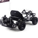 MotoTec Sandman Kids Gas Powered 52cc Go Kart Black - Image 2