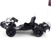 MotoTec Sandman Kids Gas Powered 52cc Go Kart Black - Image 3