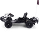 MotoTec Sandman Kids Gas Powered 52cc Go Kart Black - Image 3