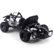 MotoTec Sandman Kids Gas Powered 52cc Go Kart Black - Image 4