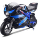 MotoTec Gas Pocket Bike GT 49cc 2-stroke Blue - Image 6
