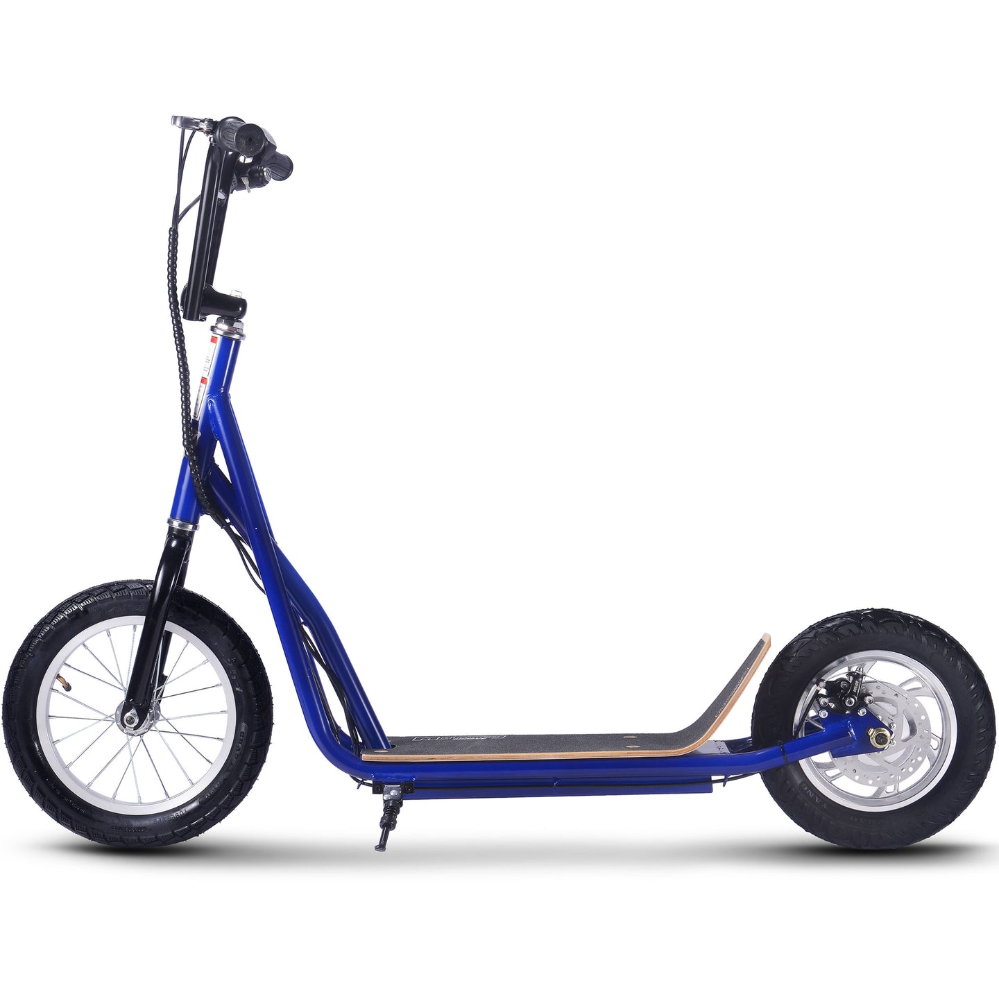 MotoTec Groove 36v 350w Big Wheel Lithium Electric Scooter Blue - Image 6