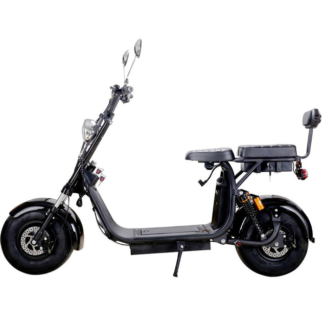 MotoTec Knockout 60v 2000w Lithium Electric Scooter Black - Image 2