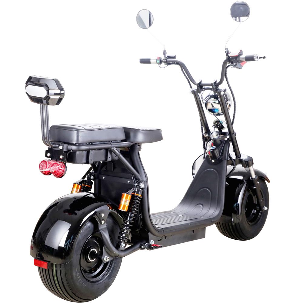 MotoTec Knockout 60v 2000w Lithium Electric Scooter Black - Image 4