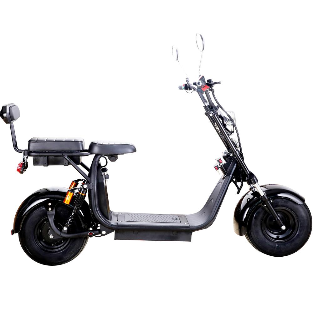 MotoTec Knockout 60v 2000w Lithium Electric Scooter Black - Image 5
